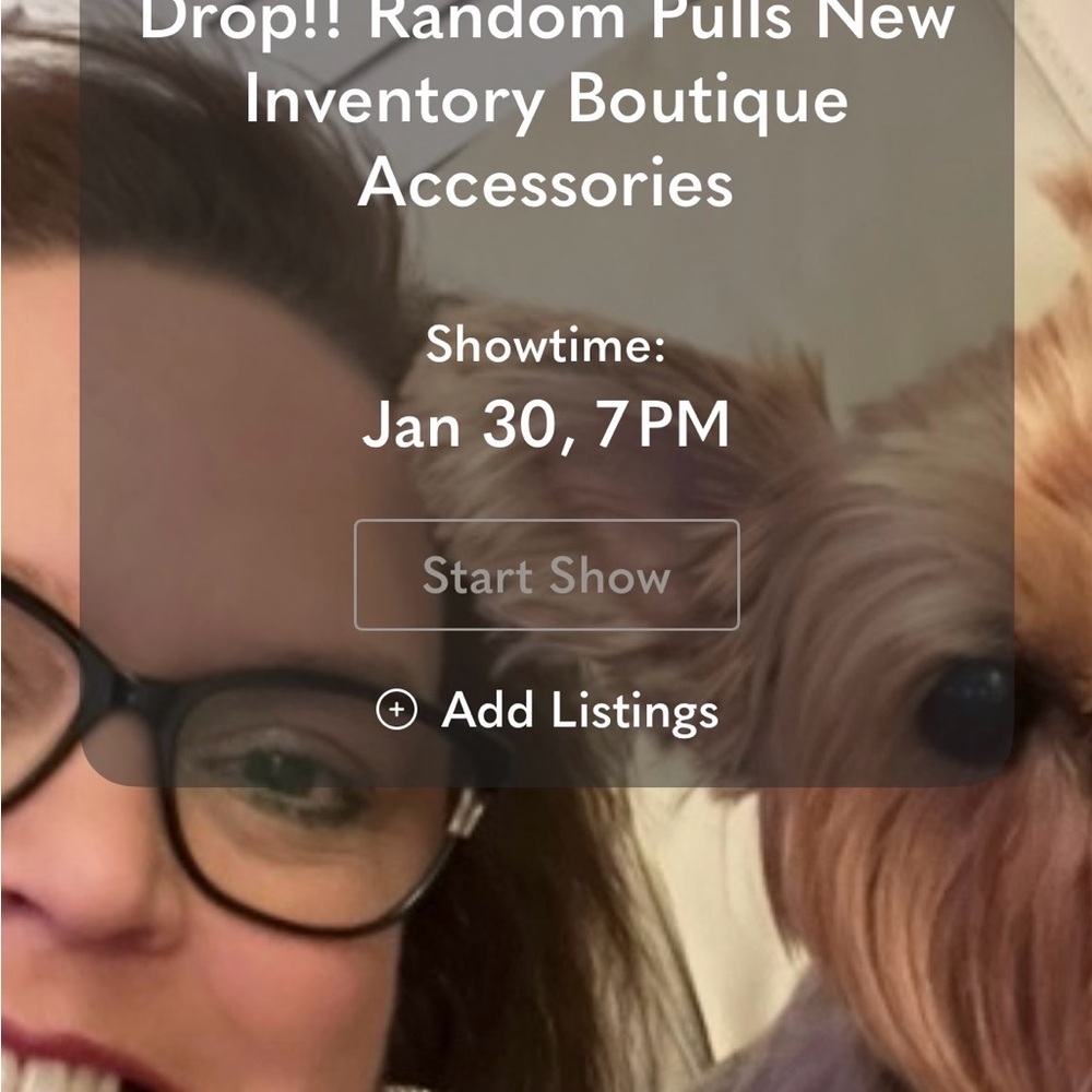 Poshmark Live Show Friday Night Shop TIL You Drop